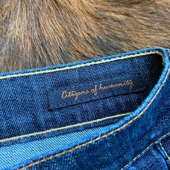 Citizen of Humanity boot cut Kelley # 001 low waist jeans size 30 - Picture 5 of 6